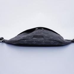Louis Vuitton Body Bag Monogram Eclipse Discovery Bum M44336 Black Grey Men's