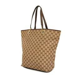 Gucci Tote Bag GG Canvas 002 1098 Brown Women's