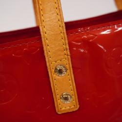 Louis Vuitton Handbag Vernis Reed PM M91088 Rouge Ladies