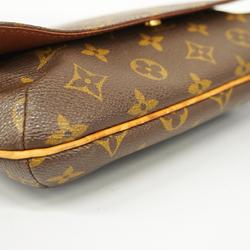Louis Vuitton Shoulder Bag Monogram Musette Tango Short Strap M51257 Brown Women's