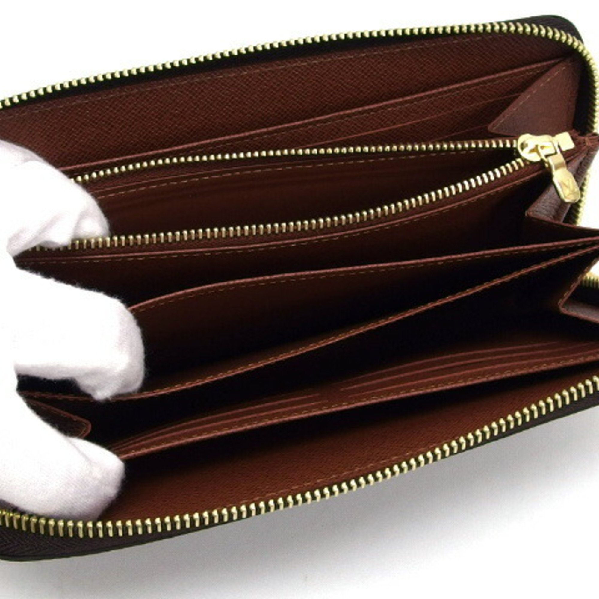 Louis Vuitton Monogram Zippy Wallet Long M42616