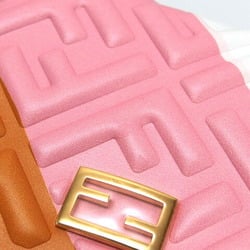 Fendi Bi-fold Compact Wallet Micro Pink x Multicolor