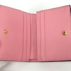 Fendi Bi-fold Compact Wallet Micro Pink x Multicolor