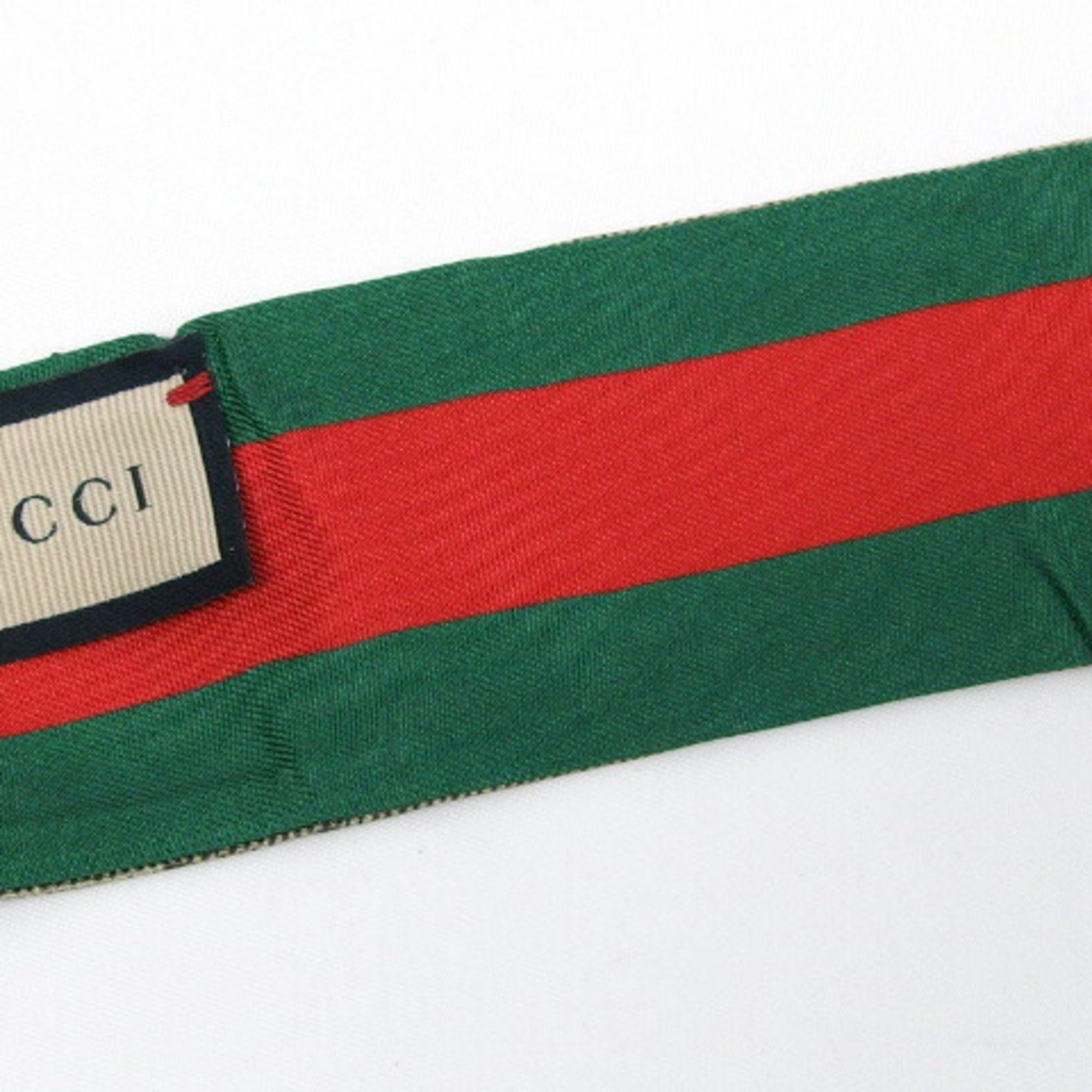 Gucci GG pattern Sherry line neck bow