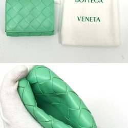 Bottega Veneta Maxi Intrecciato Tri-fold Compact Wallet