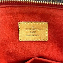 LOUIS VUITTON M41175 Pallas MM Monogram Handbag Brown Women's