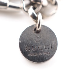 GUCCI Arabesque Interlocking G 925 7.0g Necklace Silver Unisex