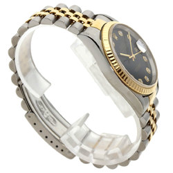 Rolex 16233G Datejust 10P Diamond Watch Stainless Steel/SSxK18YG Men's ROLEX