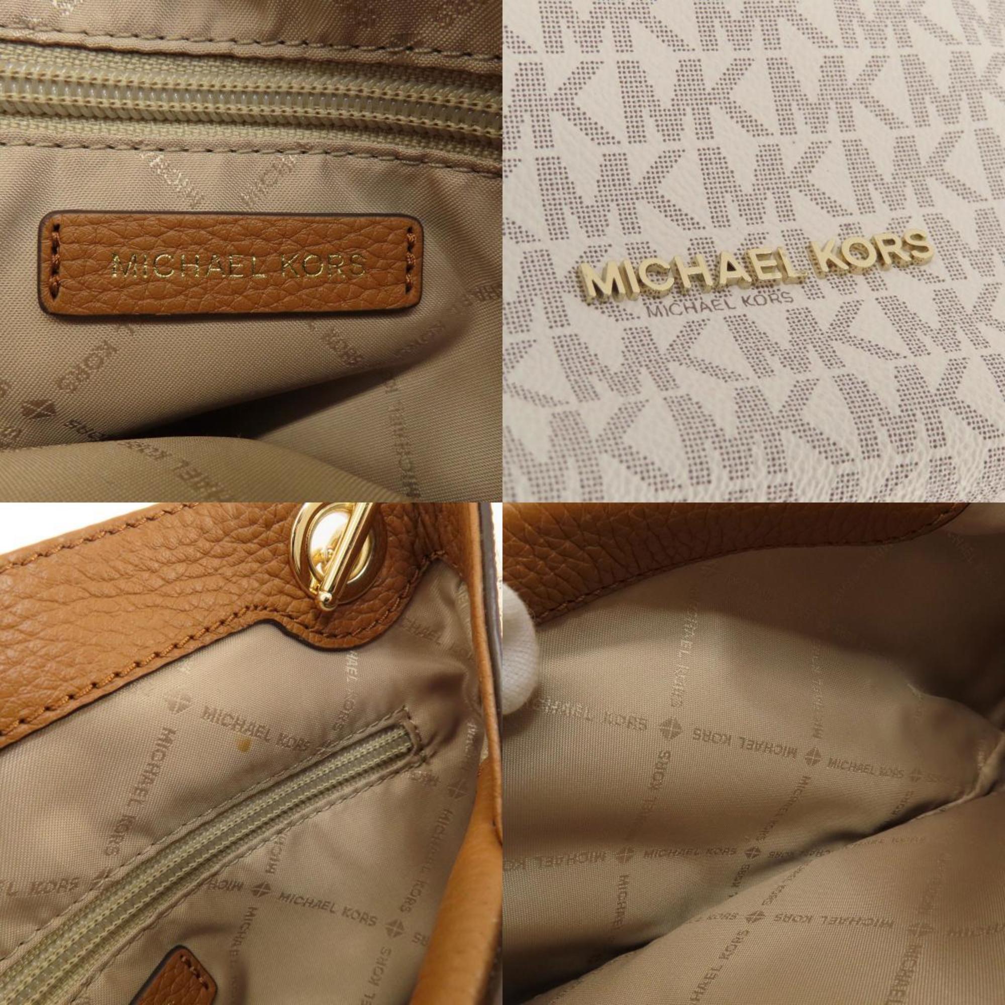 Michael Kors MK Signature Tote Bag PVC Women's