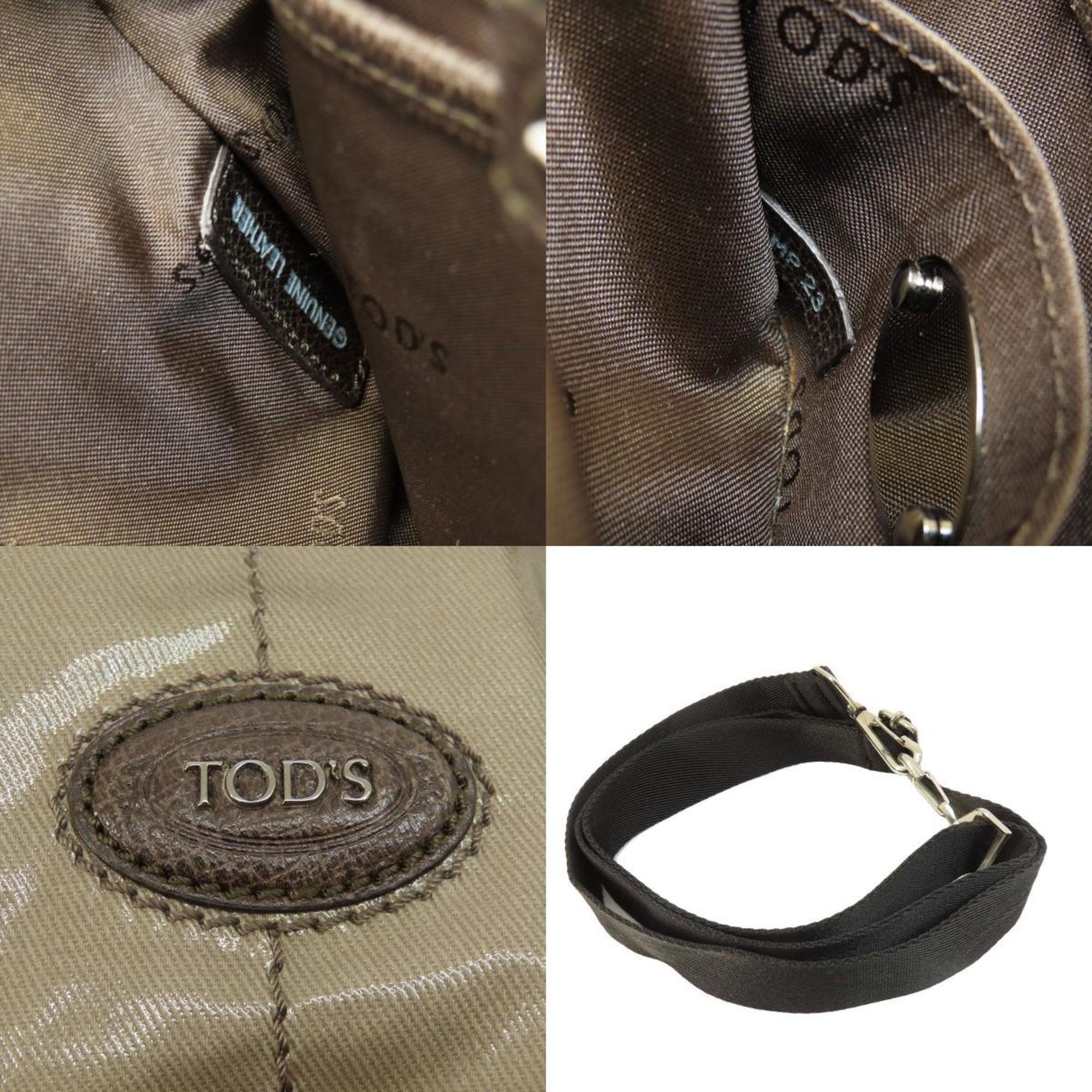 Tod's handbag coated canvas for women TODS