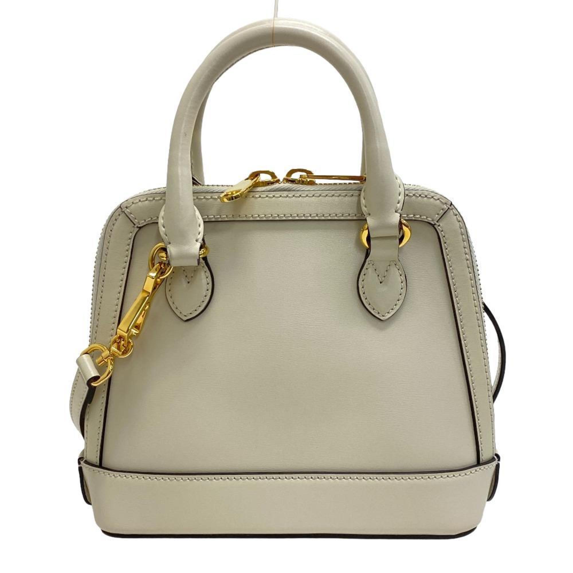 GUCCI 640716 Shoulder Bag Horsebit Handbag White Women's
