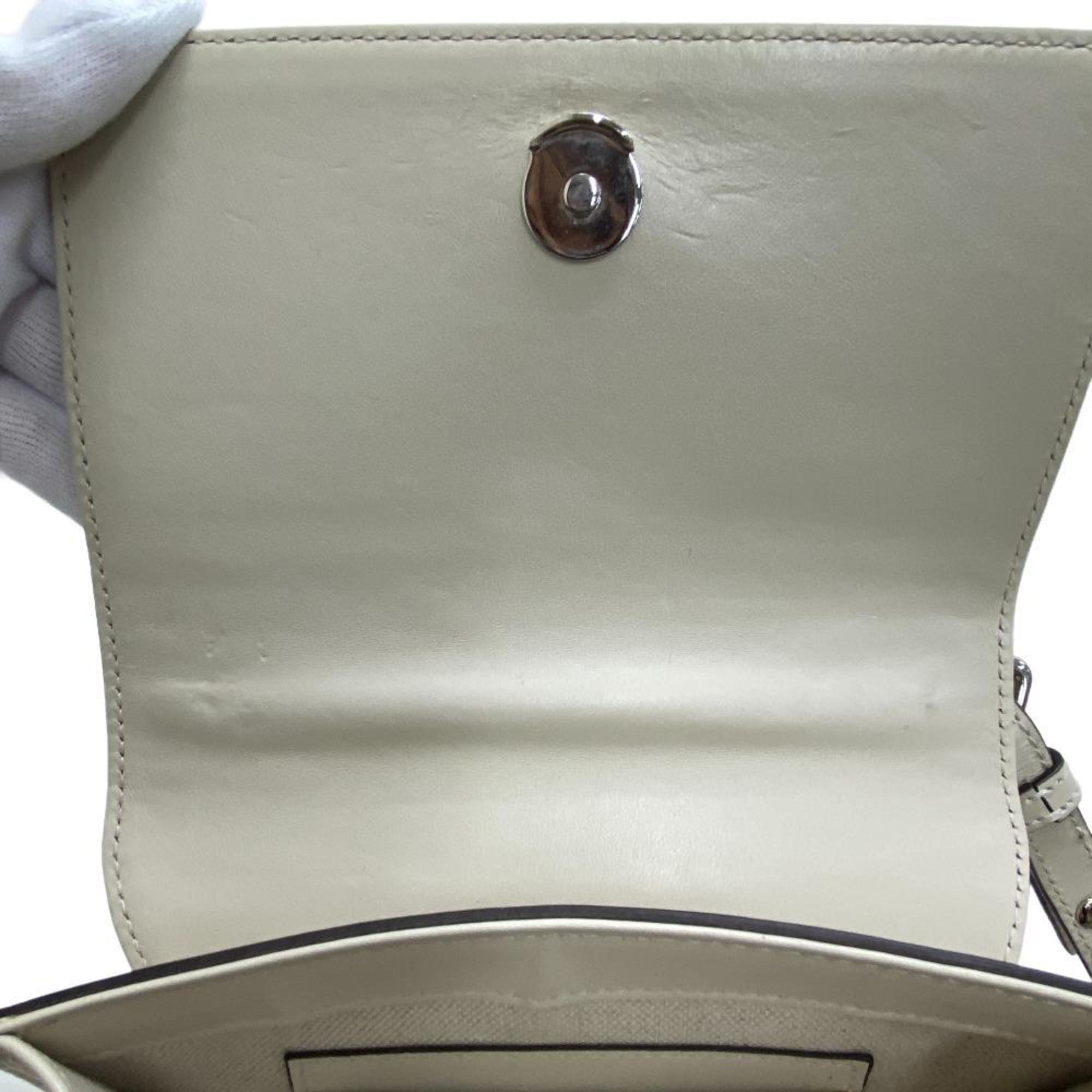 GUCCI 625782 GG embossed shoulder bag white for women