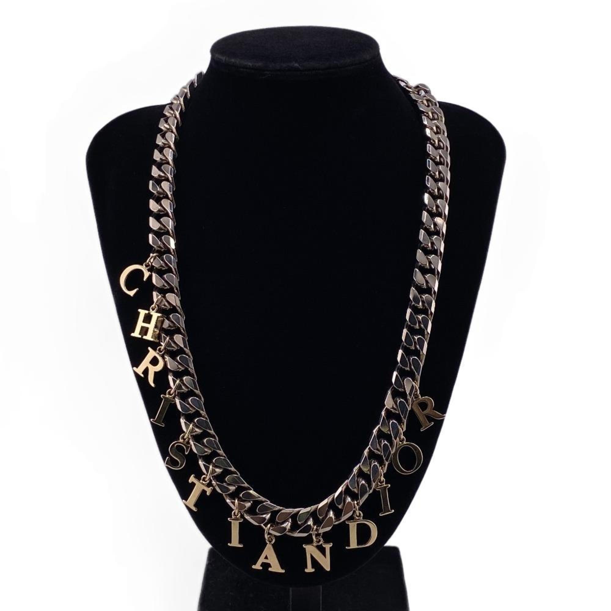 Christian Dior Dior necklace silver unisex