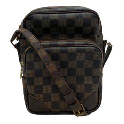 LOUIS VUITTON Louis Vuitton N48074 Loading... Damier Shoulder Bag Brown Unisex
