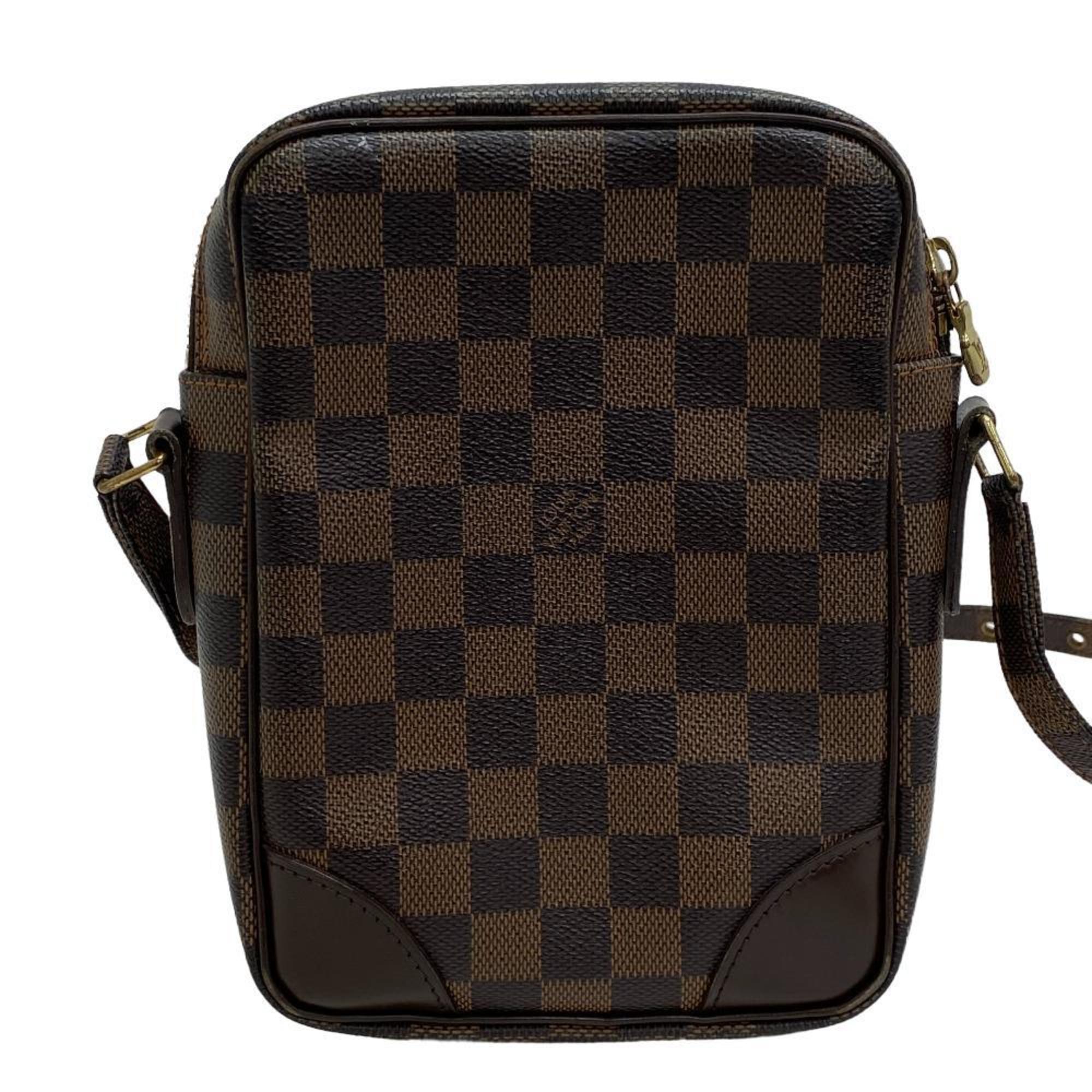 LOUIS VUITTON Louis Vuitton N48074 Loading... Damier Shoulder Bag Brown Unisex
