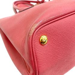 PRADA B2756T Saffiano Cuir Handbag Pink Women's