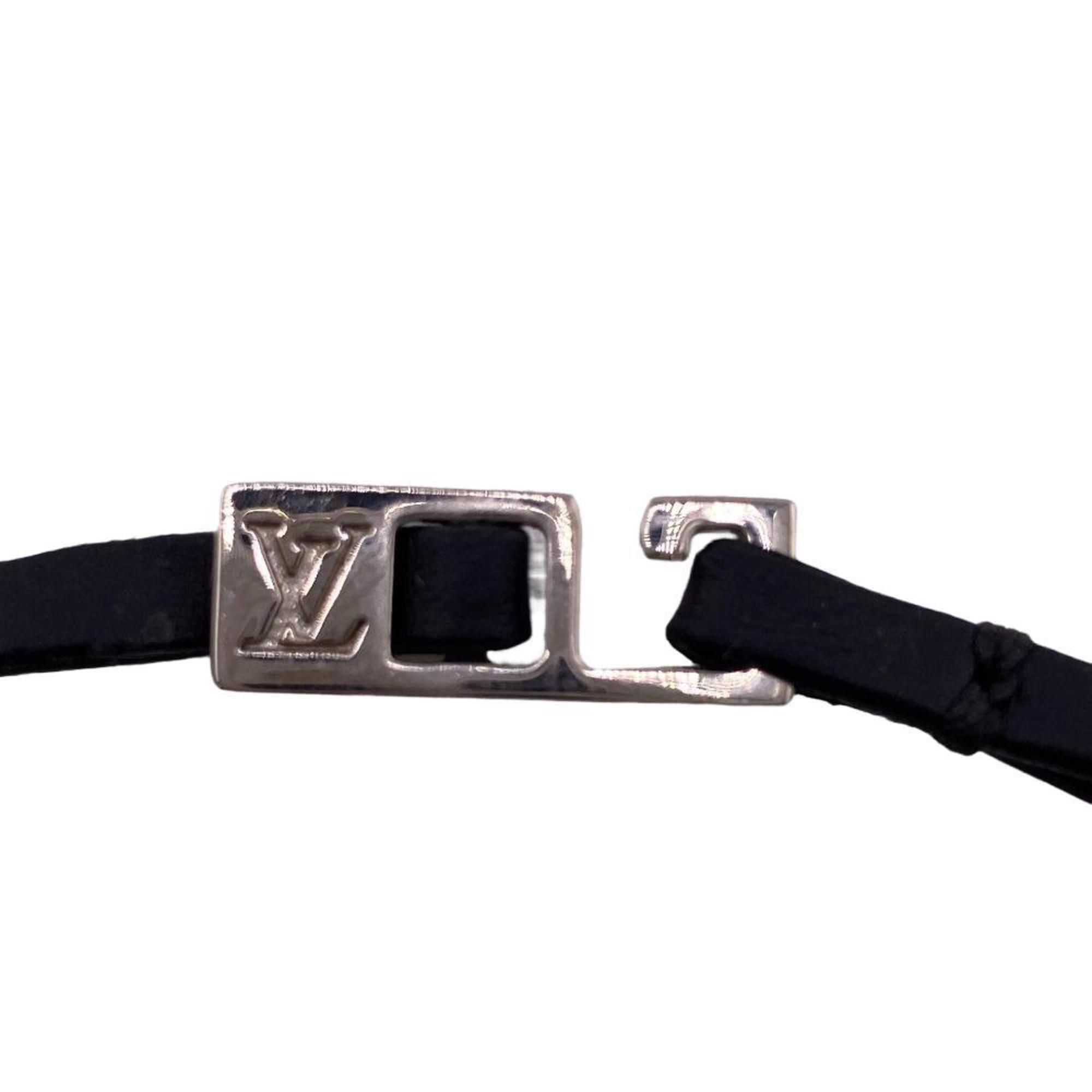 LOUIS VUITTON M68094 Travel Key Necklace Silver Unisex