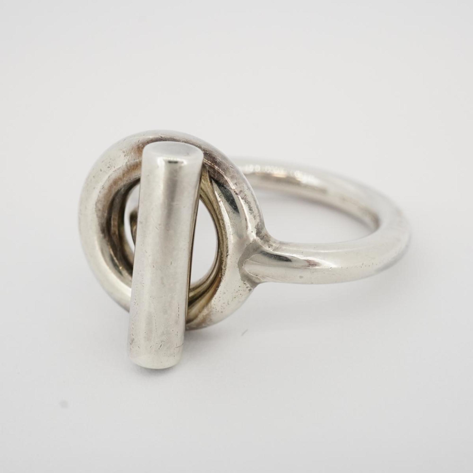 Hermes Ring Echappe 925 Silver Women's