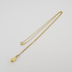 Tiffany Necklace Teardrop K18YG Yellow Gold Women's