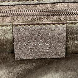 Gucci Tote Bag 002 1028 Leather Brown Women's
