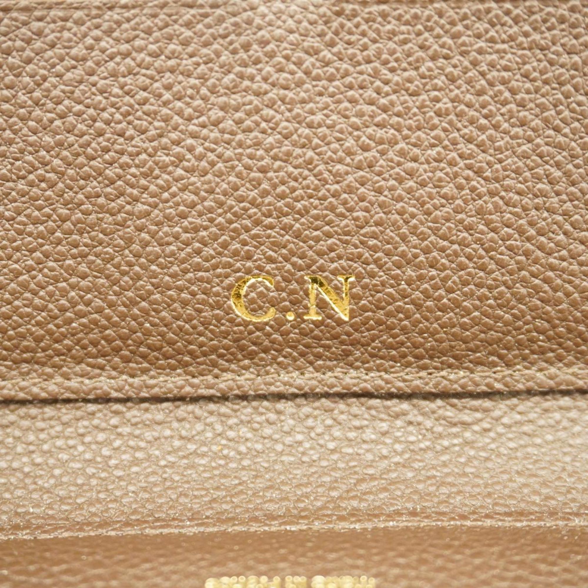 Louis Vuitton Long Wallet Monogram Empreinte Portefeuille Secret M60387 Tail Men's Women's