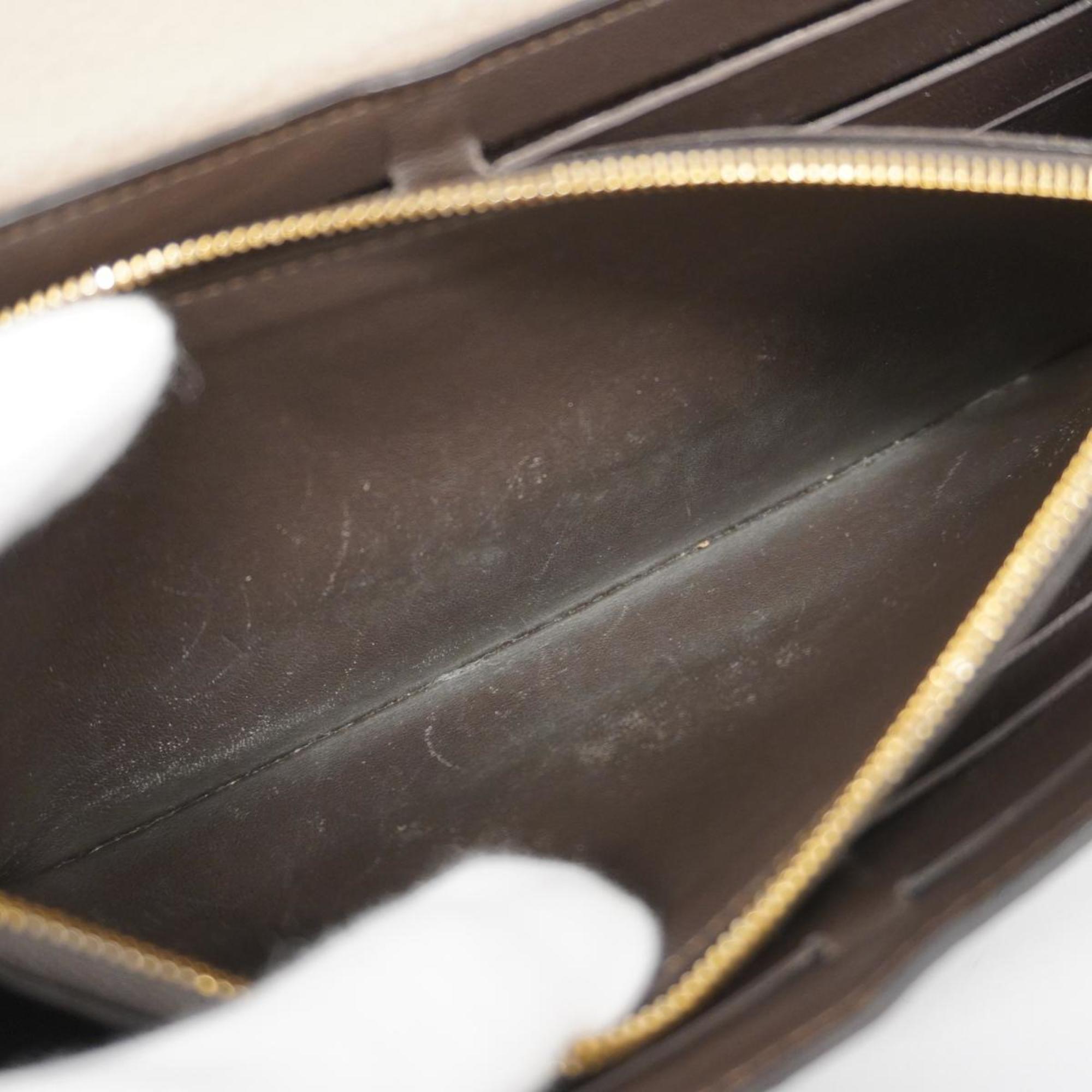 Louis Vuitton Long Wallet Portefeuille Capucines M61249 Galle Ladies