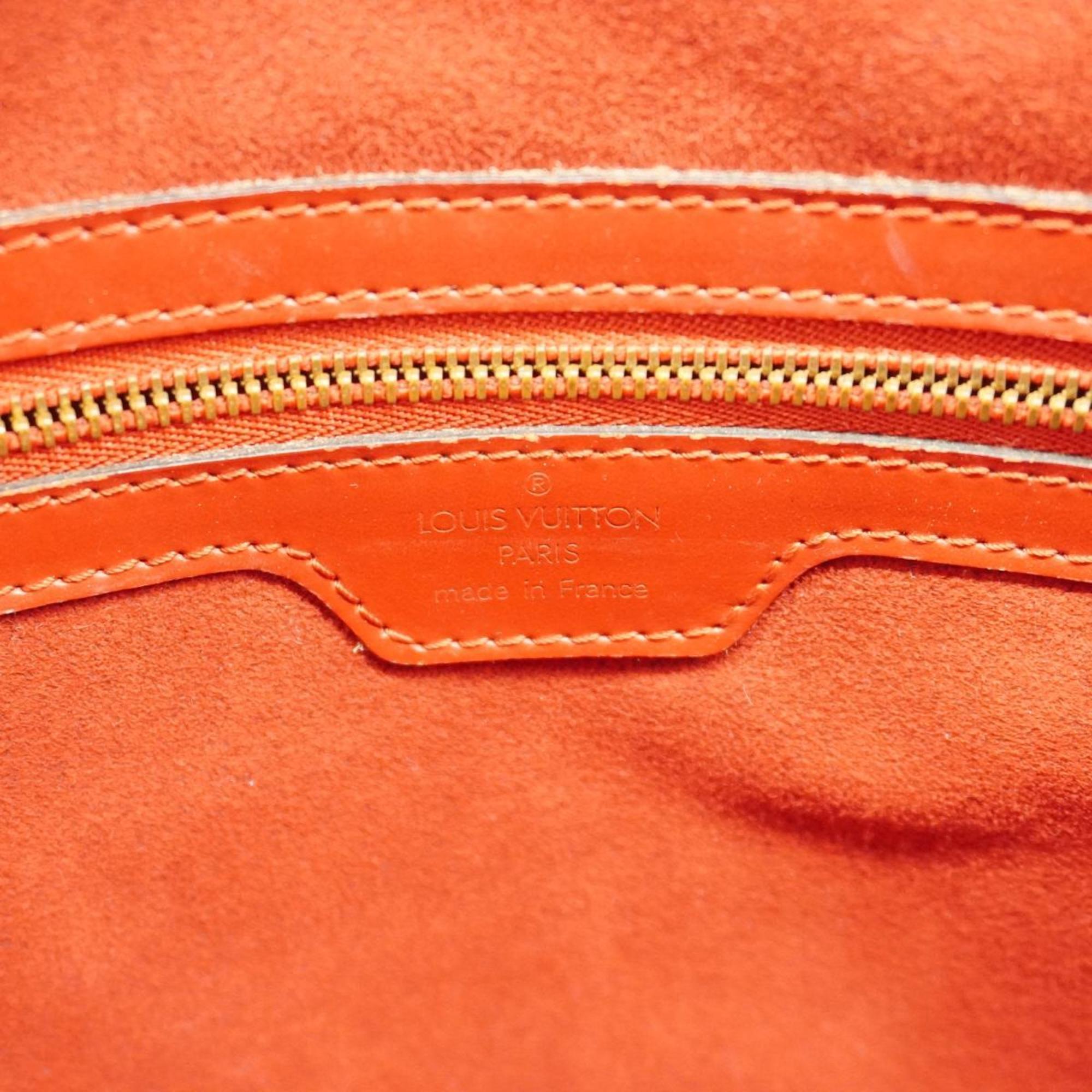Louis Vuitton Shoulder Bag Epi Rucksack M52287 Castilian Red Women's