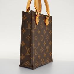 Louis Vuitton Handbag Monogram Petite Sac Plat M69442 Brown Ladies
