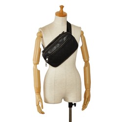 Louis Vuitton Damier Infinie Umbrella Body Bag N41288 Black Onyx Leather Women's LOUIS VUITTON