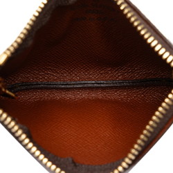 Louis Vuitton Monogram Pochette Cle Coin Case, Key Purse M62650 Brown PVC Leather Women's LOUIS VUITTON