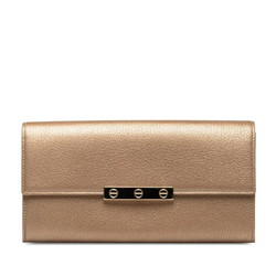 Cartier Love Collection Long Wallet l3001374 Champagne Gold Leather Women's CARTIER