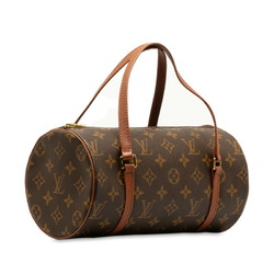 Louis Vuitton Monogram Papillon 26 (old) Shoulder Bag M51386 Brown PVC Leather Women's LOUIS VUITTON