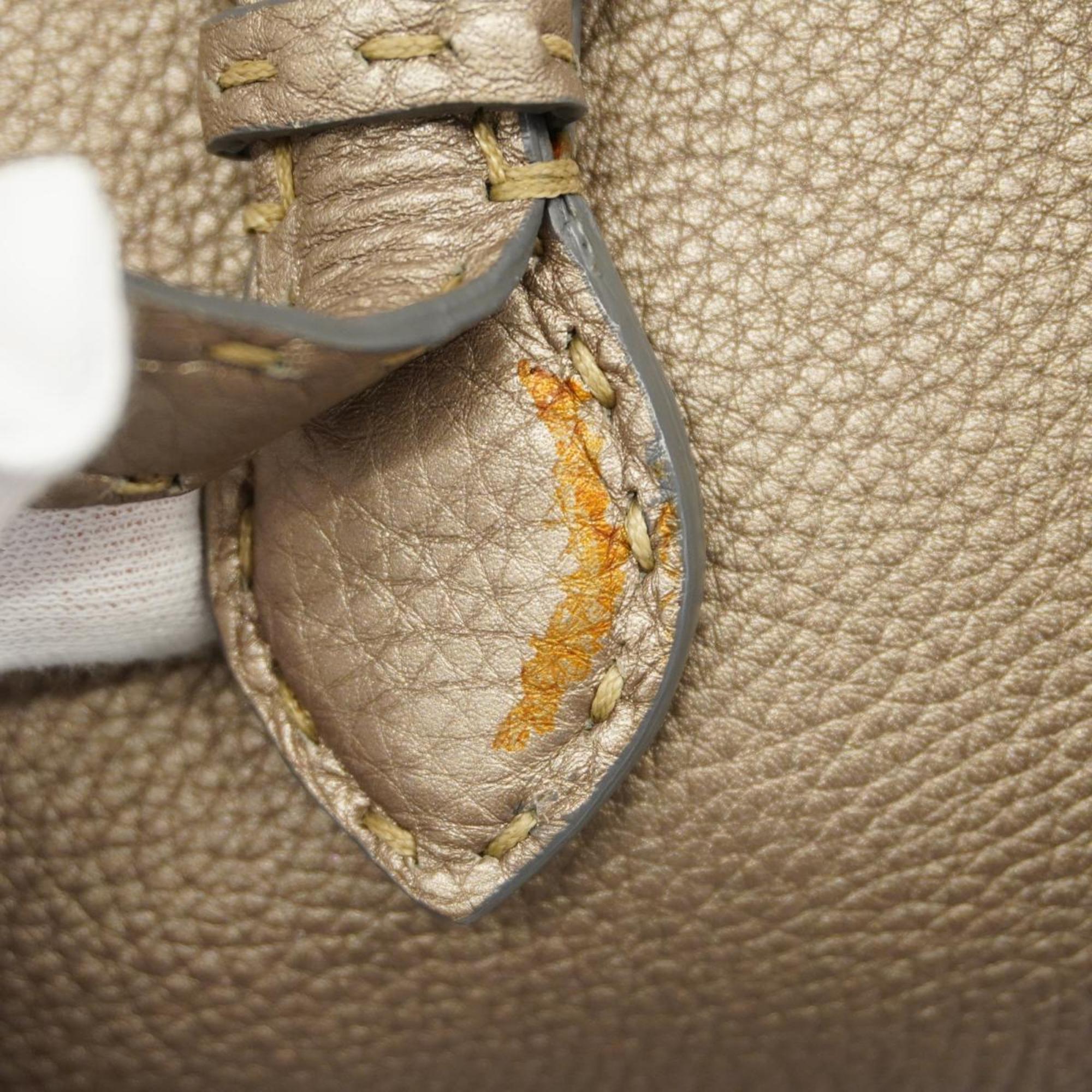 Fendi handbag Selleria leather beige for women