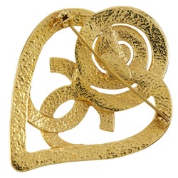 CHANEL Brooch, Gold Plated, 1995, 95P, Approx. 19.4g, Women's
