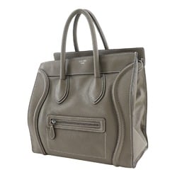 CELINE Luggage Tote Bag Leather Mini for Women