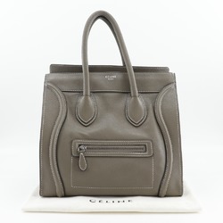 CELINE Luggage Tote Bag Leather Mini for Women