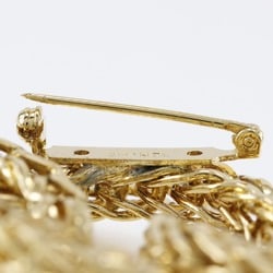 CHANEL Brooch, Gold Plated, Approx. 39.2g, Women's