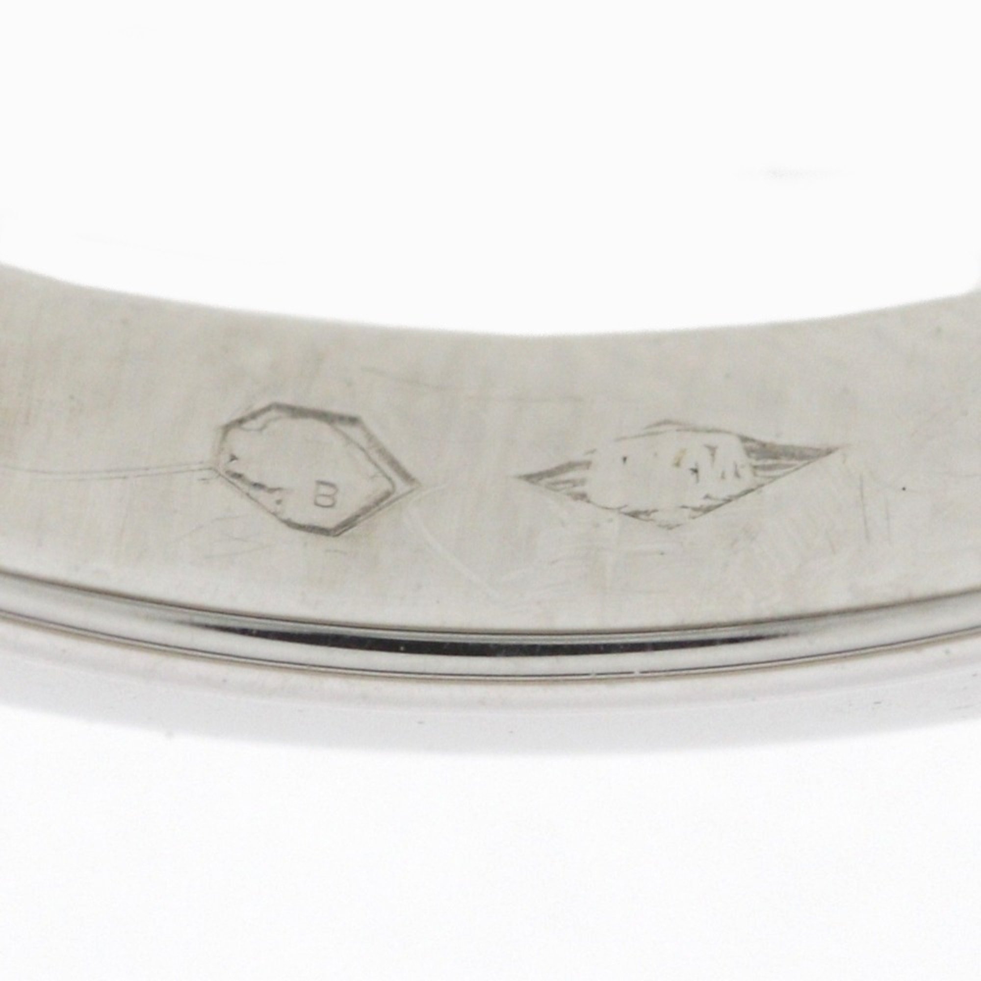 Cartier Knife Edge Ring, Size 7, Pt950 Platinum, Approx. 3.5g, Edge, Women's