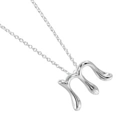 Tiffany & Co. Letter M Necklace, Initial M, Silver 925, Approx. 2.86g
