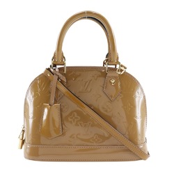 Louis Vuitton Alma BB handbag Monogram Vernis 2013 MI0163 2way double for women