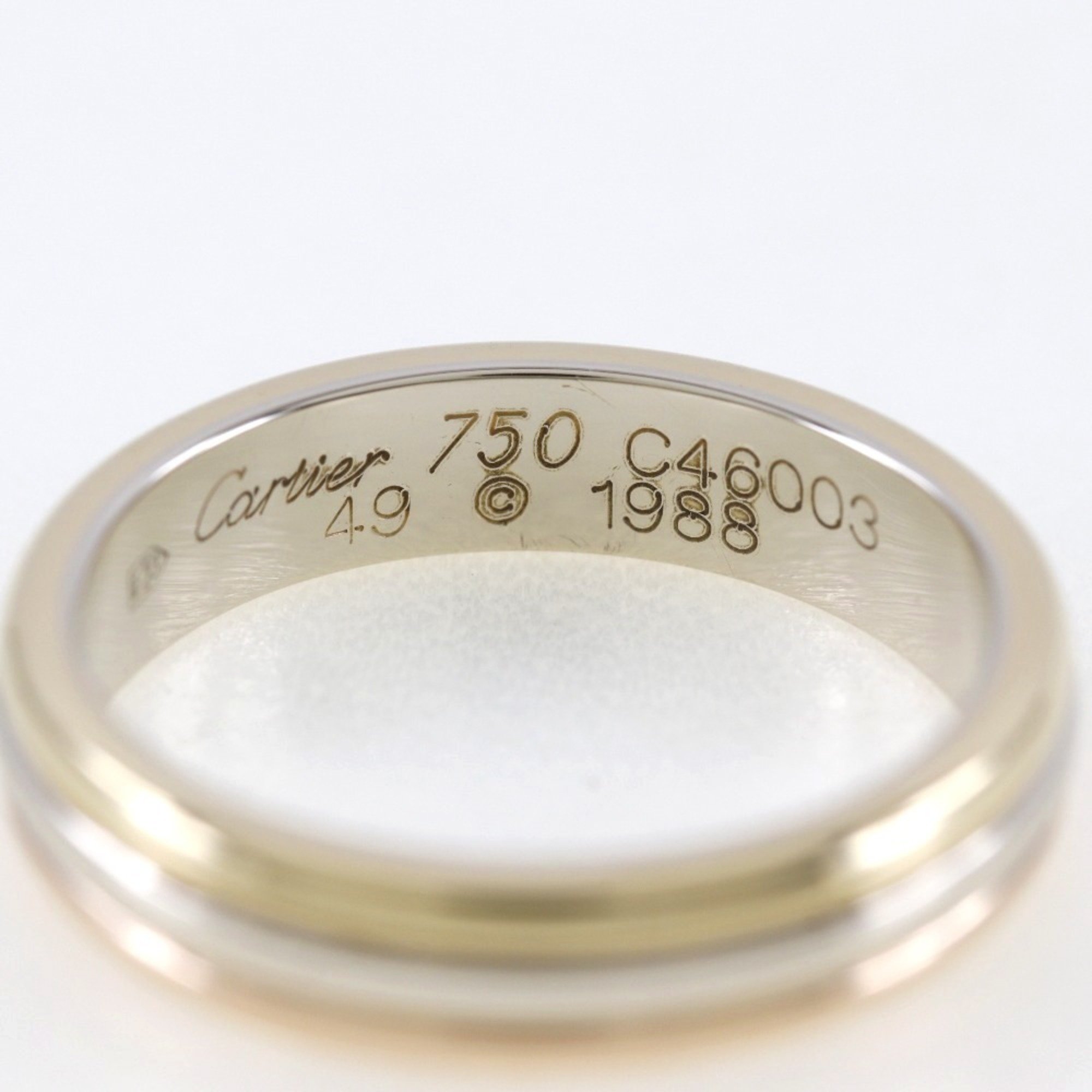 Cartier Ring, size 8.5, 18K gold, approx. 4.2g, for women