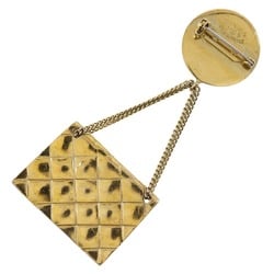 CHANEL Bag motif brooch Coco mark Matelasse gold plated 1994 29 approx. 19g Women's