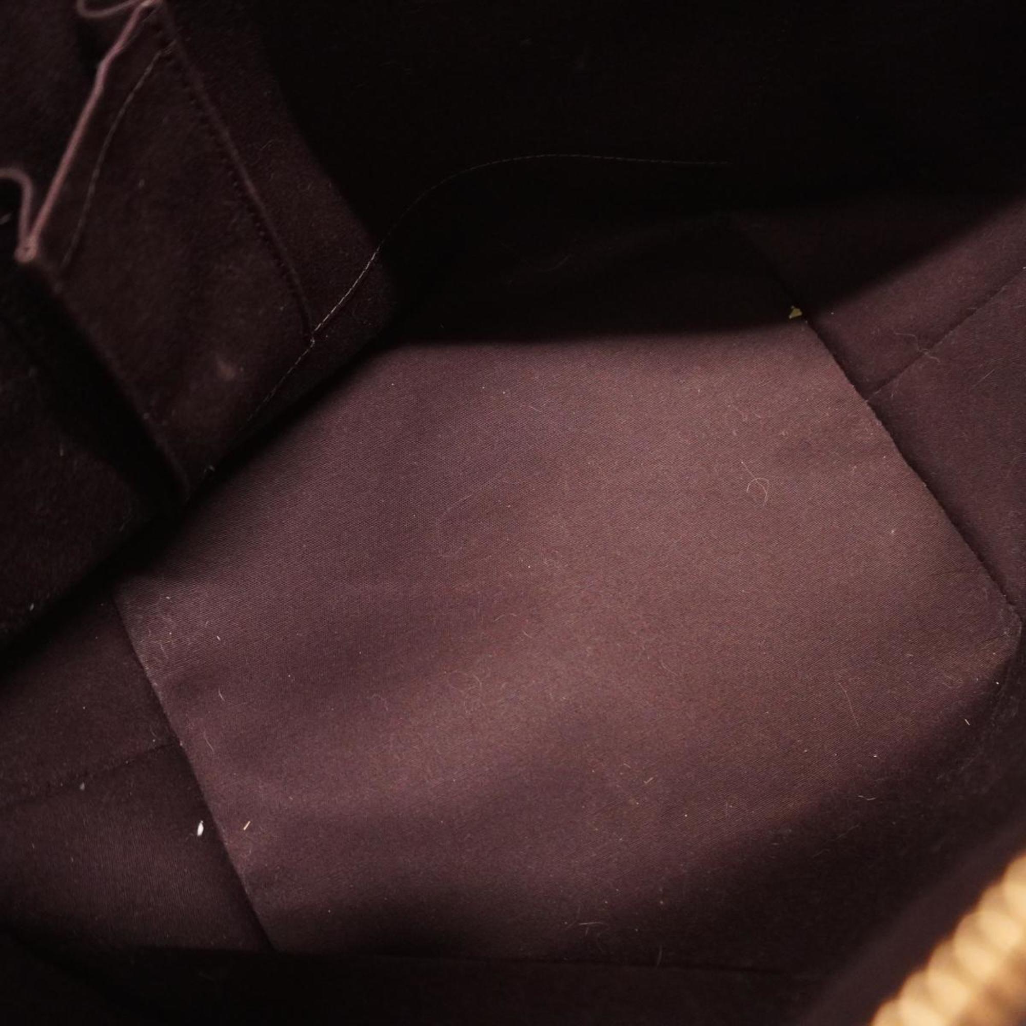 Louis Vuitton Tote Bag Vernis Bellevue GM M93589 Amaranth Women's