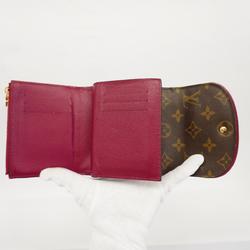 Louis Vuitton Tri-fold Wallet Monogram Portefeuille Arianne M62036 Fuchsia Men's Women's
