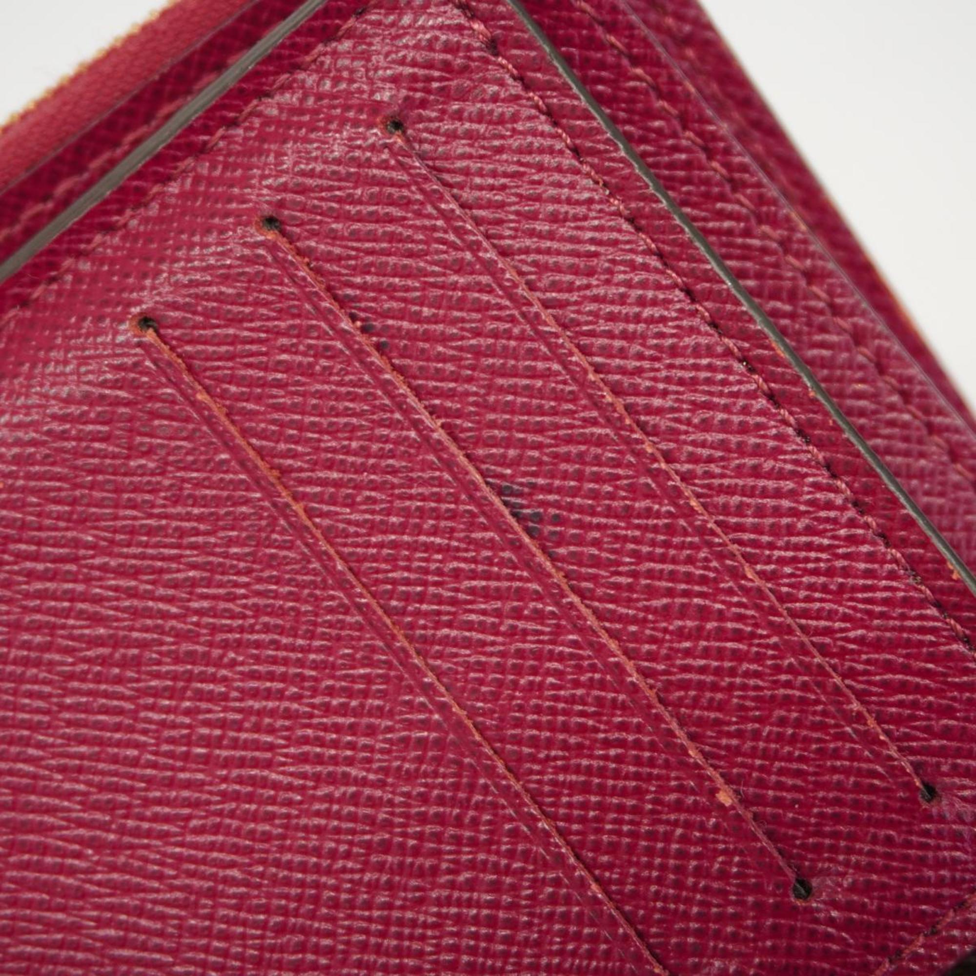 Louis Vuitton Tri-fold Wallet Monogram Portefeuille Arianne M62036 Fuchsia Men's Women's