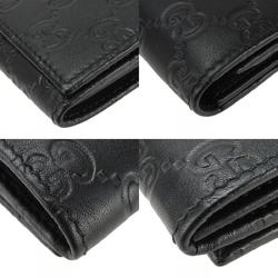 Gucci Long Wallet 244946 Guccissima Leather Black Accessory Women's GUCCI