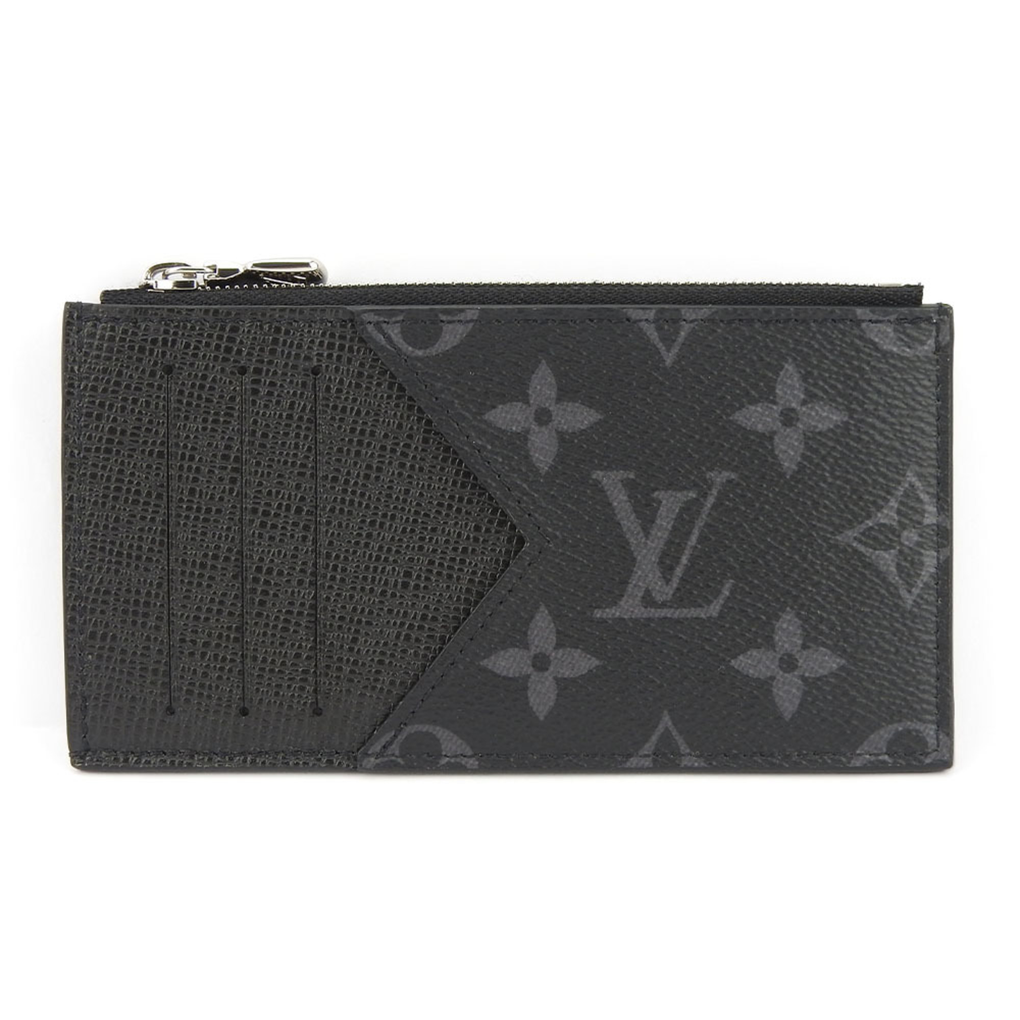 Louis Vuitton Wallets & Coin Cases Card Holders M30271 Taiga Monogram Eprix Canvas Noir Black Stylish Women's Men's LOUIS VUITTON