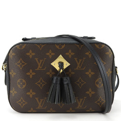 Louis Vuitton Shoulder Bag Santonge M43555 Monogram Canvas Noir Black Tassel Pochette Women's LOUIS VUITTON