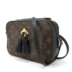 Louis Vuitton Shoulder Bag Santonge M43555 Monogram Canvas Noir Black Tassel Pochette Women's LOUIS VUITTON