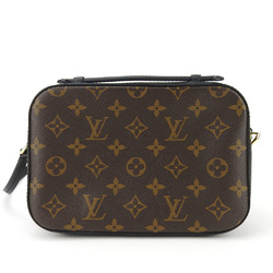 Louis Vuitton Shoulder Bag Santonge M43555 Monogram Canvas Noir Black Tassel Pochette Women's LOUIS VUITTON